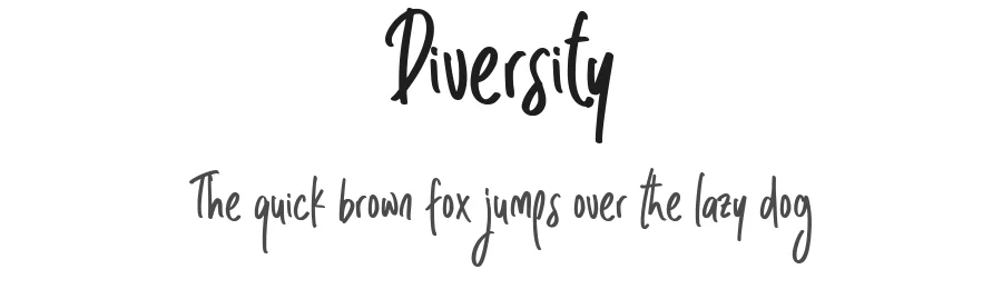 Diversity by Aldedesign 2020 (Alde Saputro) — Sans Font