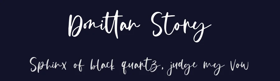 Donittan Story by M Arif Dwi Prasetyo & Eko Nurcahyo — Script Font — thumbnail 2