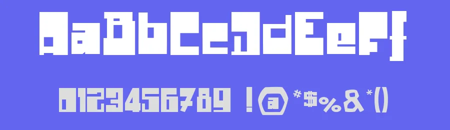 Drone Nation by dcoxy Medina Gregory — Display Font — thumbnail 3