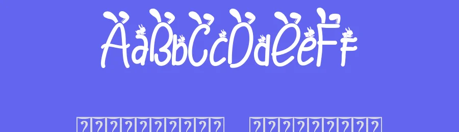 Easter Day Personal Use by Yoga Letter 2021 (Isroni Yoga Prasetya) — Display Font — thumbnail 3
