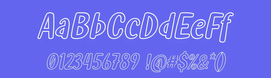 Fish Grill Outline by Situjuh Nazara — Display Font — thumbnail 3