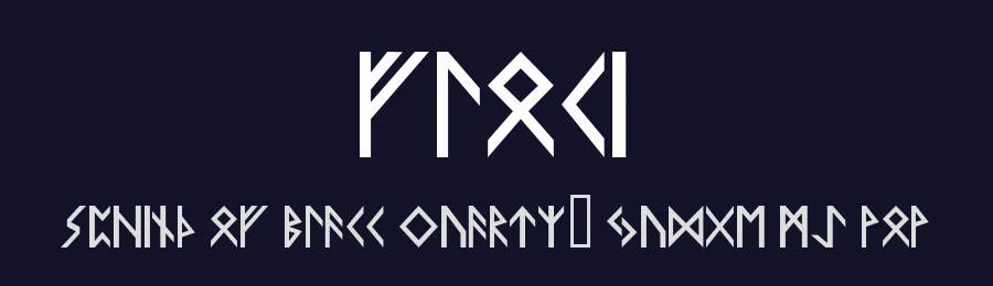 floki by Marcus Lien Gundersen — Display Font — thumbnail 2