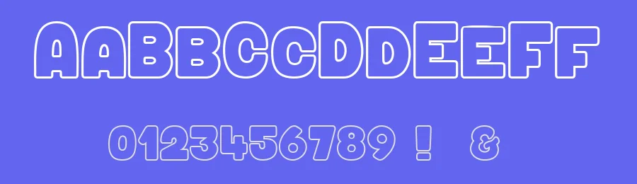 FUGU MAKI 2 by dcoxy Medina Gregory — Display Font — thumbnail 3