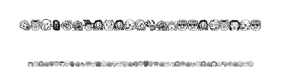 Funky Beheadz Irregular by Graphic Content — Display Font