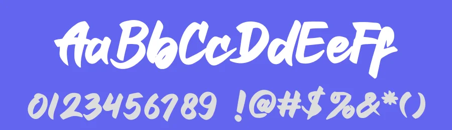 Galaxion Italic by Heru Utama Putra — Script Font — thumbnail 3