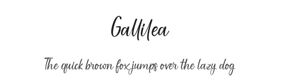 Gallilea by Gilart Studio — Sans Font