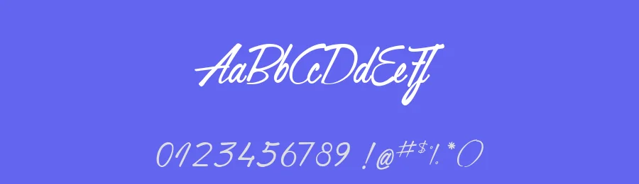 GentlemanontheRainbow by Maelle.K — Script Font — thumbnail 3