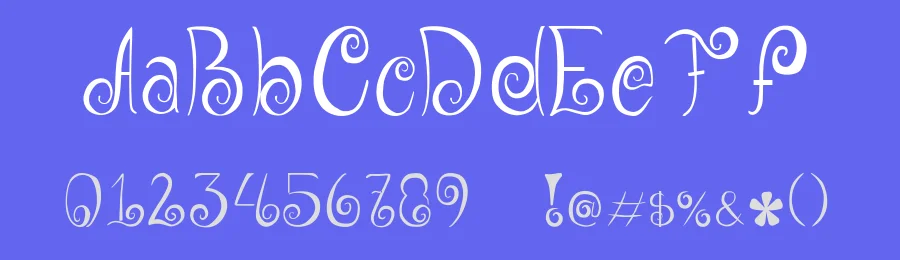 GeordanaRegular by cecia aleman — Display Font — thumbnail 3
