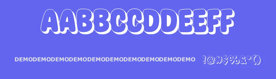 Glossy Sheen Outline by Ali Hamidi — Display Font — thumbnail 3