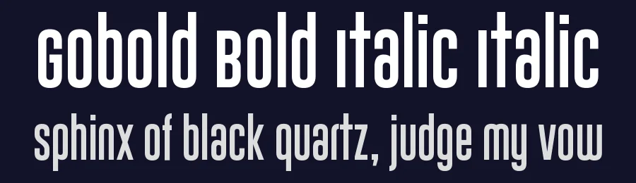 Gobold Bold Italic Italic by Situjuh Nazara — Display Font — thumbnail 2