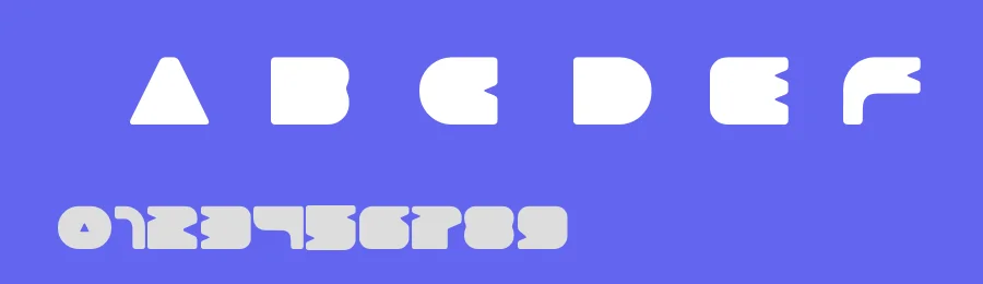 Gtekminimal by Carlos Matteoli a.k.a. Qbotype — Display Font — thumbnail 3