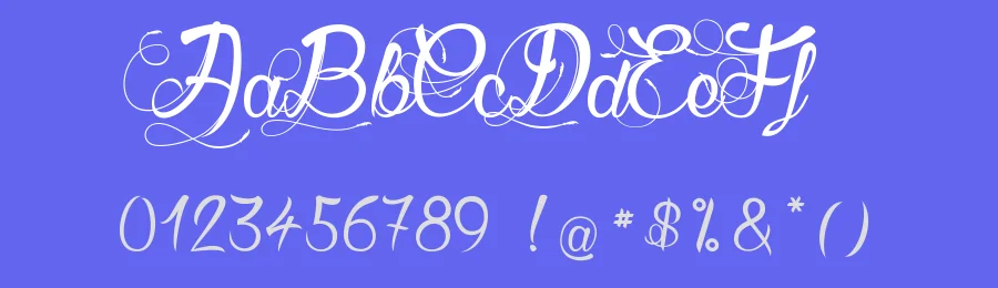 Gueules de Loup 2 by dcoxy Medina Gregory — Script Font — thumbnail 3