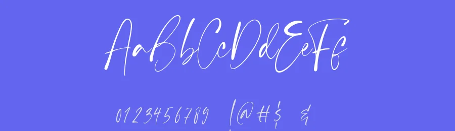 Handsnow by Muhamad Yusron  Billah — Script Font — thumbnail 3