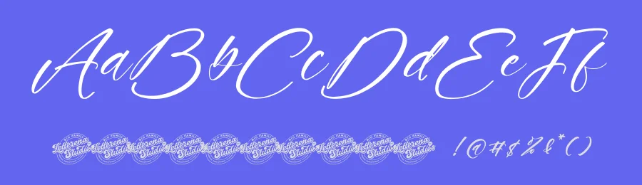 Hatheyrose DEMO VERSION by Heru Utama Putra — Script Font — thumbnail 3