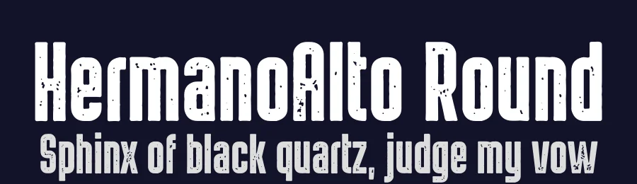 HermanoAlto Round by Levi Szekeres — Sans Font — thumbnail 2