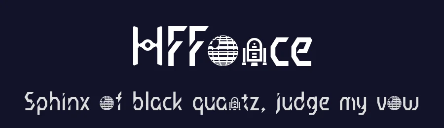 HFForce by HyFont Studio — Display Font — thumbnail 2