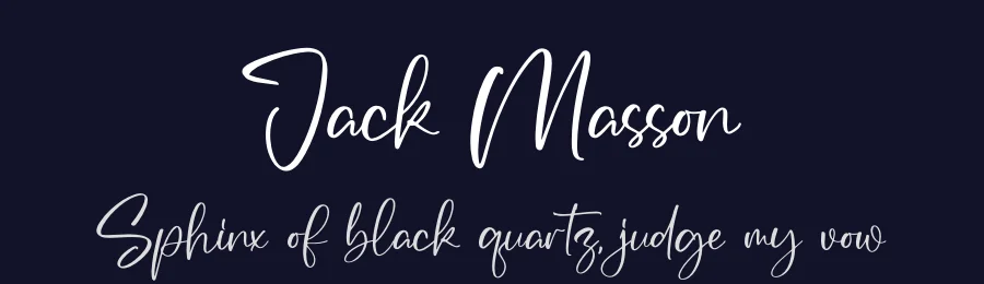 Jack Masson by Heru Utama Putra — Script Font — thumbnail 2