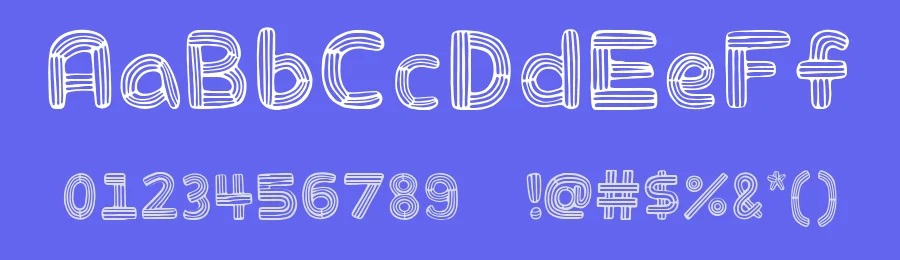 Jammycreamer by David Michael — Display Font — thumbnail 3