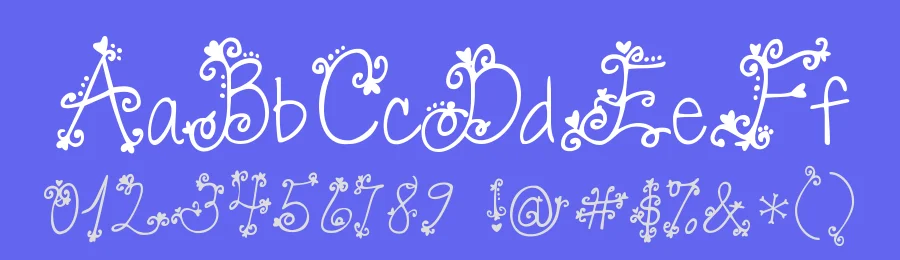 Janda Swirly Twirly by Kimberly Geswein — Display Font — thumbnail 3
