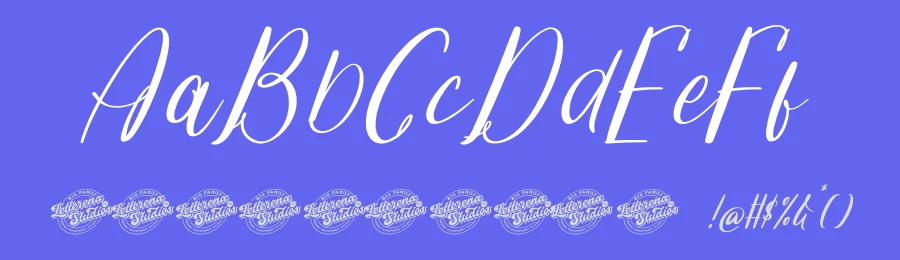 Joclin Ailanet DEMO VERSION by Heru Utama Putra — Script Font — thumbnail 3