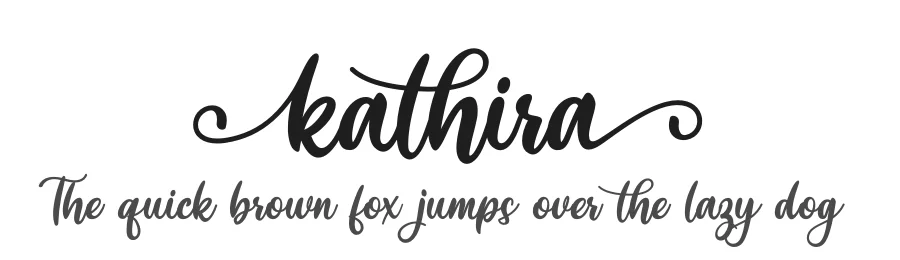 kathira by Awan Senja Team โ Sans Font