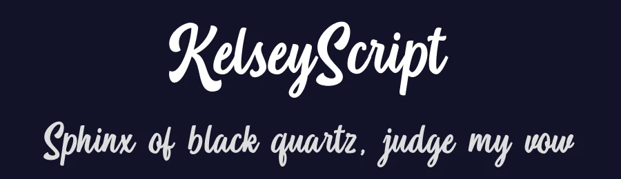 KelseyScript by Tebaltipisstd_Ferdiansyah_TTS — Script Font — thumbnail 2