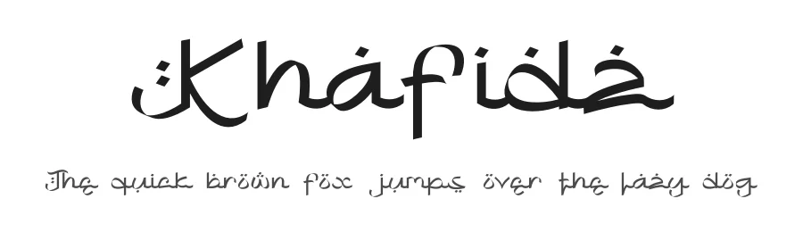 Khafidz by Rinto Hardianto โ Sans Font