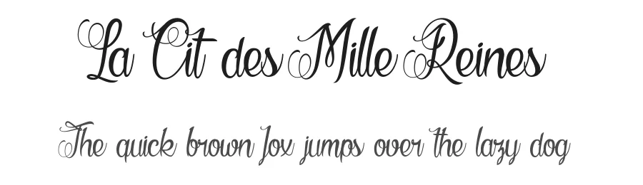 La Cit des Mille Reines by dcoxy Medina Gregory — Script Font