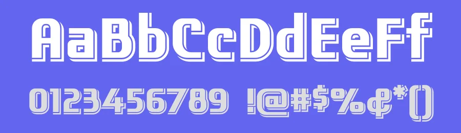 Laconic Shadow by Robby Woodard — Display Font — thumbnail 3