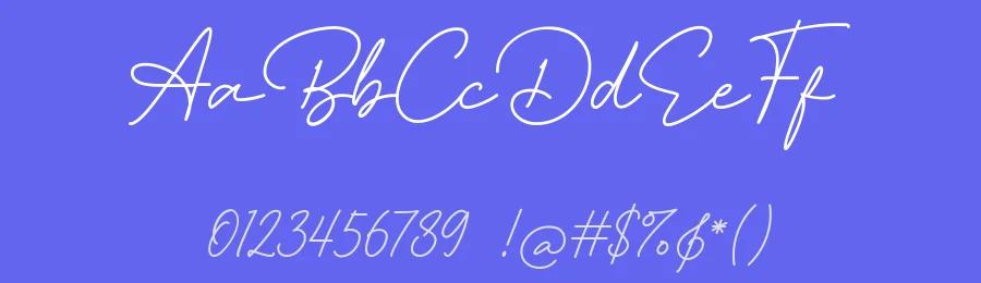Le Marshall by Vampstudio — Script Font — thumbnail 3