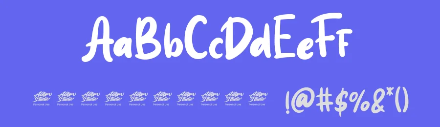 Little love Personal Use by Fadli Ramadhan Iskandar — Display Font — thumbnail 3
