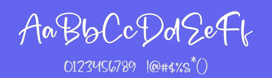 Mergolla Beauty by Heru Utama Putra — Script Font — thumbnail 3