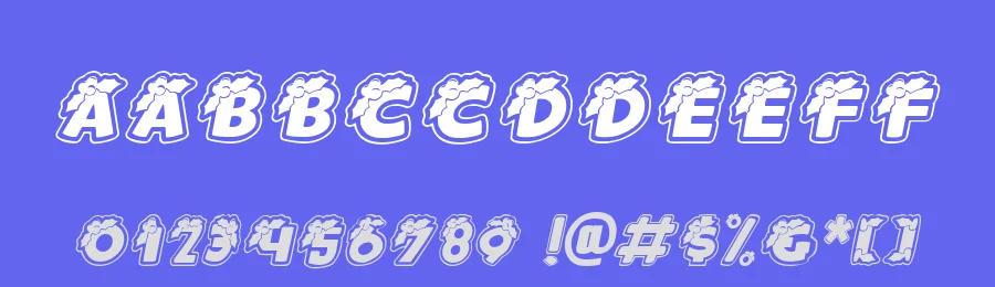 Merry Christmas1 by Joseph Dawson — Display Font — thumbnail 3