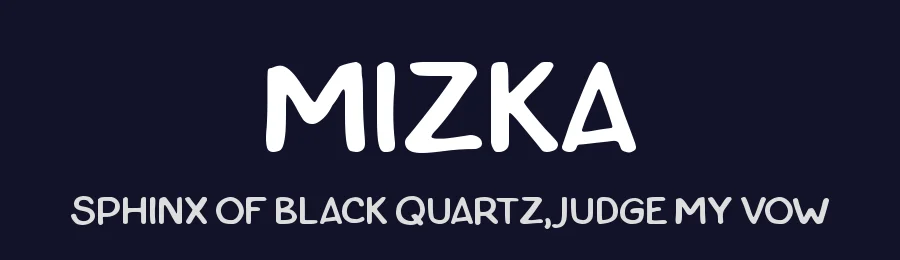 Mizka by Masa Aska Sanurumi — Script Font — thumbnail 2