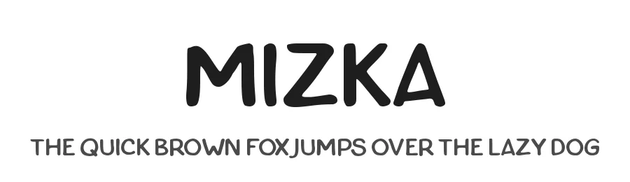 Mizka by Masa Aska Sanurumi — Script Font