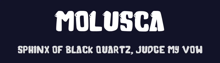 Molusca by Sipanji_2019 — Display Font — thumbnail 2