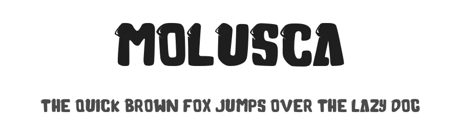 Molusca by Sipanji_2019 — Display Font