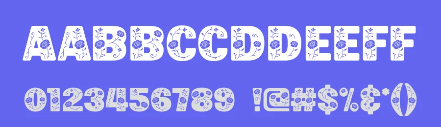Monica Garden by Situjuh Nazara — Display Font — thumbnail 3