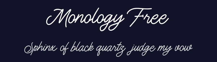 Monology Free by Maulana Creative — Sans Font — thumbnail 2