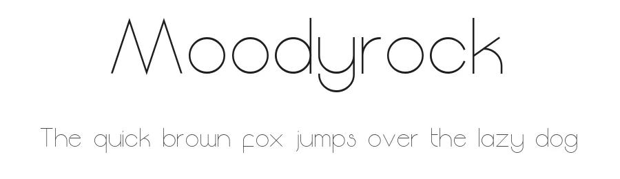 Moodyrock by greataris — Sans Font