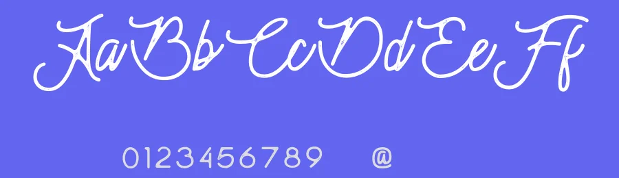 MoonchromeRough by Suandana I Pande Made — Script Font — thumbnail 3