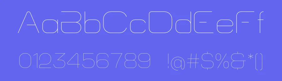 Morena ExtraLight by Nirvan Type — Sans Font — thumbnail 3