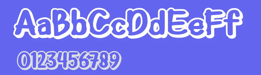 Nabana Shadow Bold by Alif Nuryasin — Display Font — thumbnail 3
