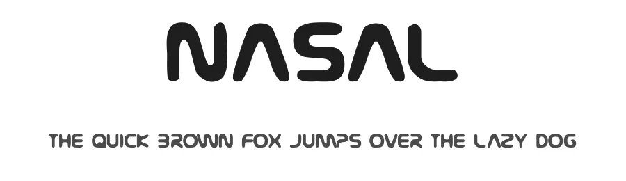 Nasal by Raymond Larabie — Display Font