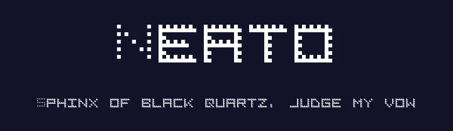 Neato by memesbruh03 — Display Font — thumbnail 2