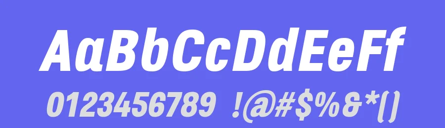 Octagen Black Black Italic by Fernando Haro — Display Font — thumbnail 3