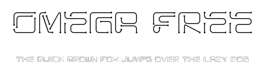 OMEGA FREE by Demsey Satya Nagara — Sans Font