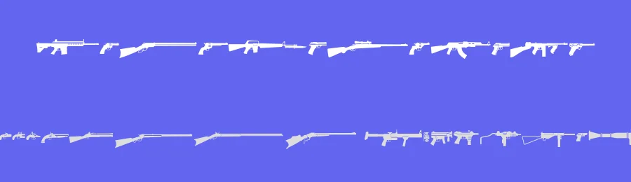 Outgunned by Robby Woodard — Display Font — thumbnail 3