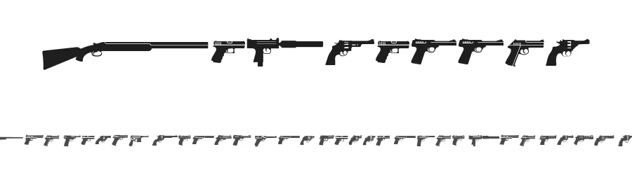 Outgunned by Robby Woodard — Display Font