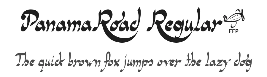 PanamaRoad Regular1 by deFharo — Script Font